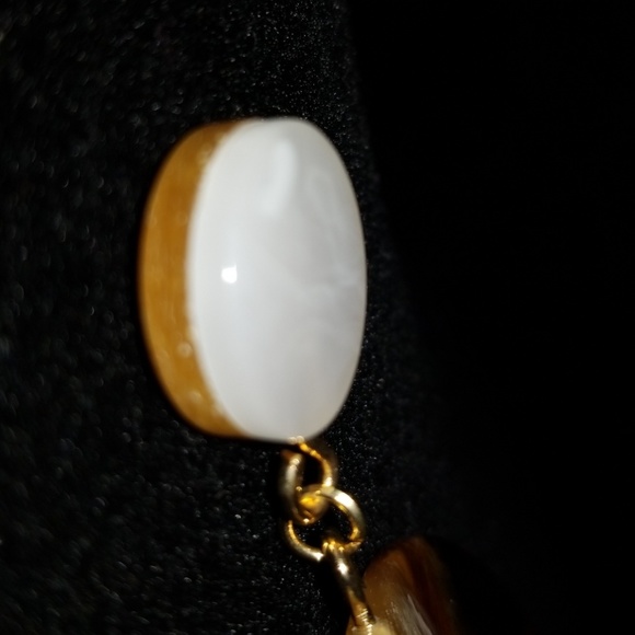 Modern Fashion Jewelry Disc earrings - Picture 3 of 6